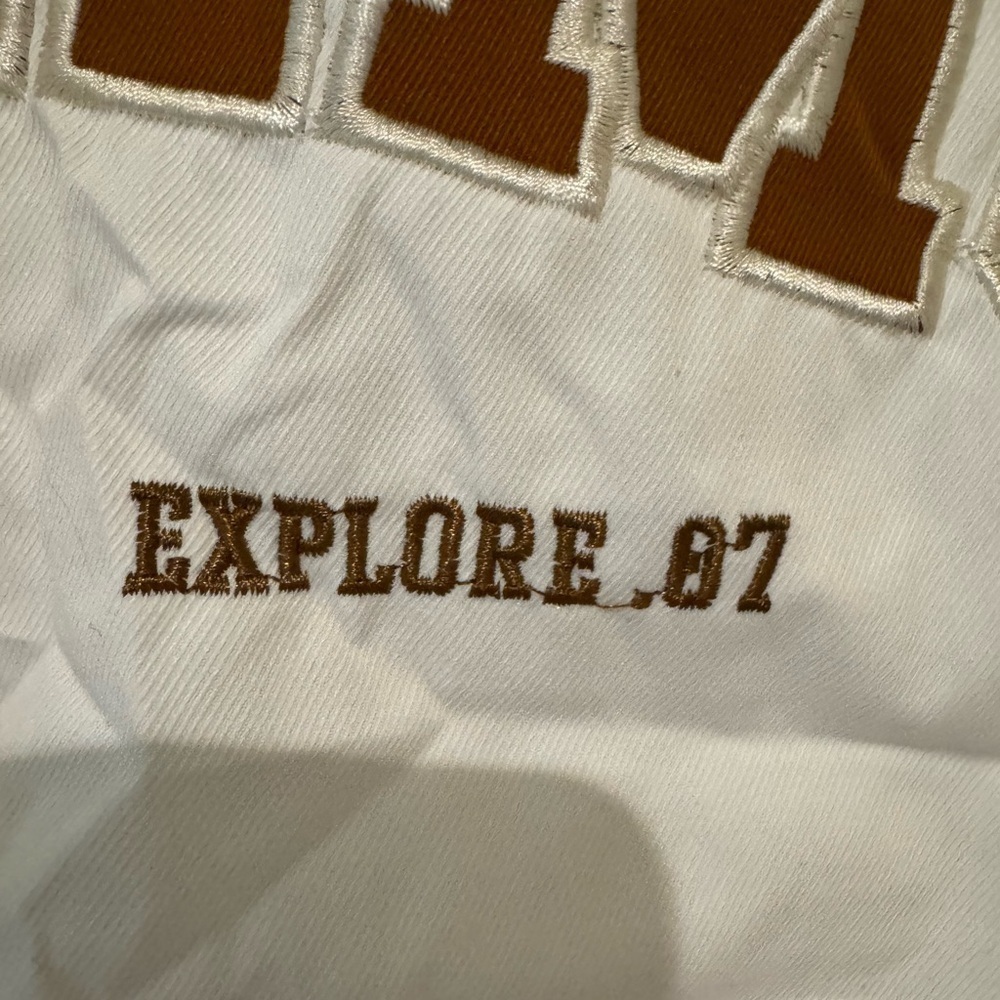 White and Brown 'DREAMS' Jacket - Picture 4 of 7